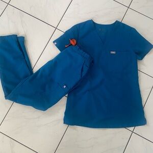 FIGS Blue Scrub Set